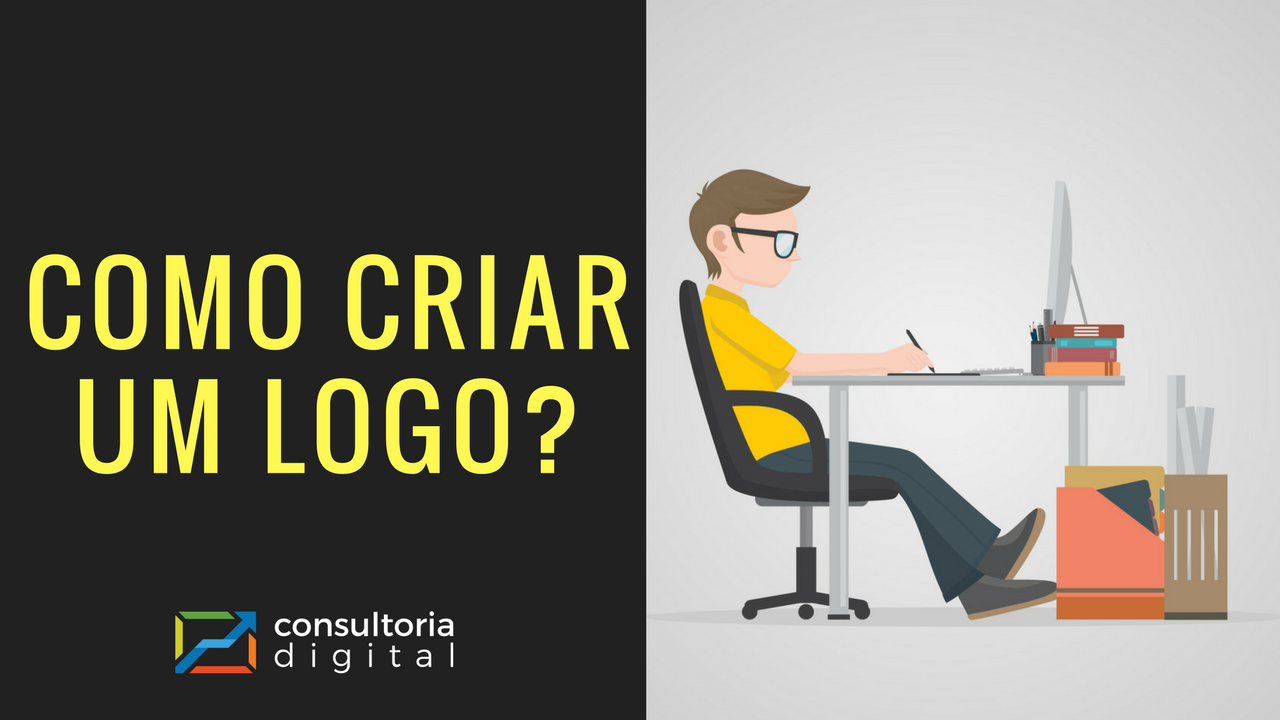 como criar um logo