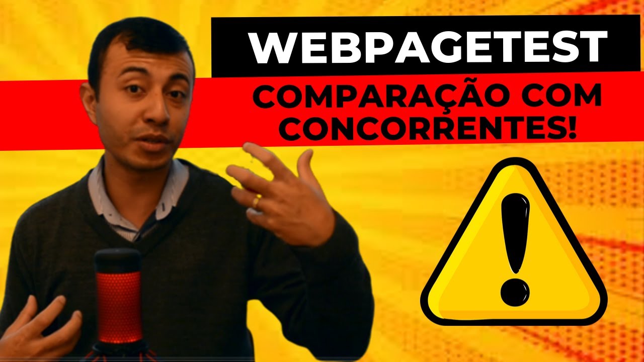 WebPagetest Tutorial: Comparação Visual com Seu Concorrente em Vídeo! Visual Comparison Video