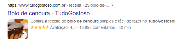 O que é Snippet - Rich Snippets