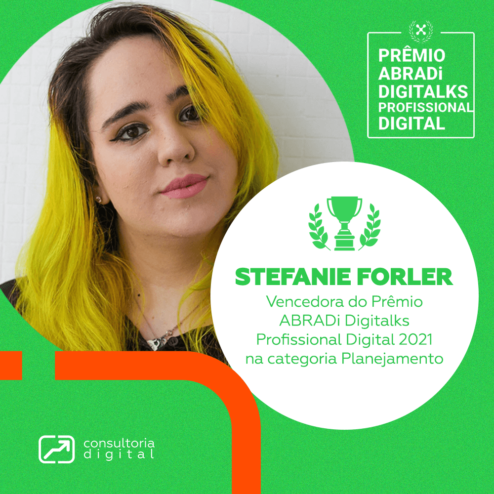 Stefanie Forler, vencedora na categoria de Planejamento