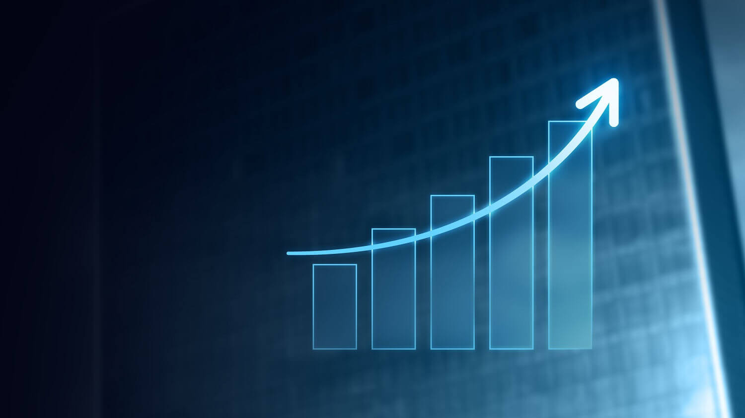 Empresa crescendo exponencialmente após descobrir e aproveitar as oportunidades de vendas.